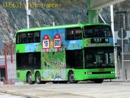 A Route 19 bus BED11 was entering Anderson