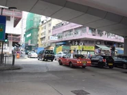 與糖水道天橋的交界處