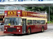 大巴士公司在港的雙層觀光巴士車隊均為開篷巴士