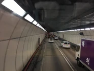Inside the northbound tunnel of Lion Rock Tunnel