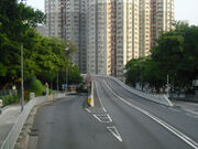 近和衷街的行車天橋可前往紅磡道（2014年10月）