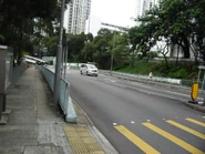 在竹園道的末端