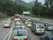 On 19 December 2010, traffic at Lung Cheung Road was seriously congested due to main pipe burst at Lung Cheung Road eastbound near Lung Cheung Road Park