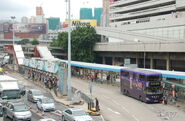 往香港島方向轉車站站景（2011年10月）