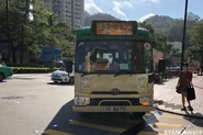 VC8279 (Then the plate number changed as VC780 due to traffic accident) is one of the minibus of Route 308A