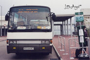 A bus on this route was awaiting departure from Hung Hom Ferry on the debut date of 24 January 2001