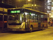 N691線常用車型斯堪尼亞K230UB10.6米（圖為ASB14）