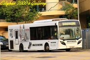 Enviro200 Dart雙門版（AAU）曾為208線掛牌車