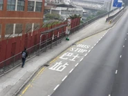 從行人天橋拍攝南行分站