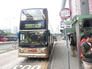 Route 42C observes this stop (December 2016)