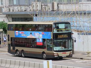 屬屯門車廠（U）的猛獅A95（AMNF14／UL4161）罕有地以跨廠特身份行走47X線