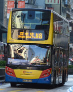 城巴派出Enviro500（81XX）行走118線