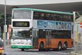 38線多使用丹尼士三叉戟10.6米及11.3米（16XX、14XX）及Enviro500／Enviro500 MMC 11.3米（40XX），雖然16XX與3601同為丹尼士三叉戟10.6米，但它們所配置的車身並不同，而且新巴較少派後者行走38線（注意圖中巴士的落車門為外推式車門）