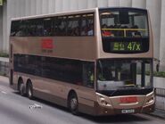 Enviro500（ATE）為47X線主要用車之一