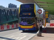 城巴B7線於此站上客（2024年3月）