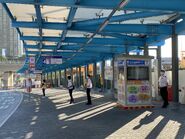 NWFB staff in Tseung Kwan O Bus-Bus Interchange 03-10-2020