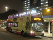 九巴派出富豪B9TL 12米（AVBWU）行走N121線