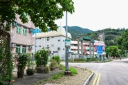 馬灣新村位於東涌西（2015年9月）