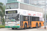 當開篷巴士未能提供服務時，部分班次會獲派密封式雙層空調巴士行走
