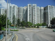 This road viewed from the access linking to Siu Hong Station (South)