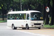 6號線用車正駛入愉景灣碼頭