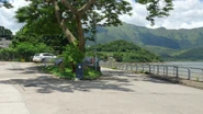 沙欄路盡頭，小巴於此處上落後需掉頭折返