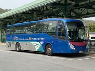 SN6418 MTR Shuttle Bus TE13 in Disneyland 10-04-2020