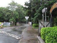 荃錦公路上村交界處