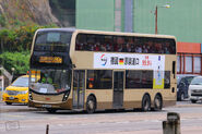 89D線的蛇車字軌使用Enviro500 MMC（3ATENU）