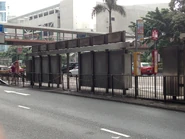 位於外告士打道的站位（2014年6月）