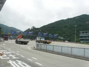 Viewing from Tai Lam Tunnel BBI (urban direction) towards toll plaza