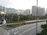 八爪魚天橋以西南，近名城的一段