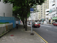 已停用的居民巴士站位（2014年7月）