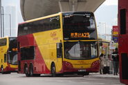 A bus on Route A23 is picking up at Airport (Ground Transportation Centre)