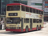 1A線的R字軌主要使用非空調巴士行走