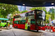 968線正駛進天后站公共運輸交匯處