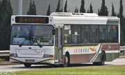 Route NR334 was once mainly operated with Dennis Darts with "Park Island Airport Flyer" special bus body livery