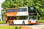 E34B線曾全線以普通版Enviro500 MMC（95XX）行走