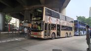 213A線出現富豪超級奧林比安（ASV87／LR6271）特見，此車完成服務後停泊在彩虹總站