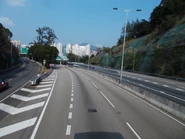 近沙瀝公路入口的一段（2018年2月）