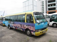 LE9138 Sohoeast.jpg (208 KB) 陽光巴士曾承辦鯉景灣蘇豪東穿梭巴士,亦為嘉華國際中心提供穿梭巴士來往北角站