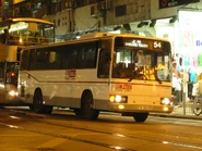 九巴三菱MK117J巴士使用布牌