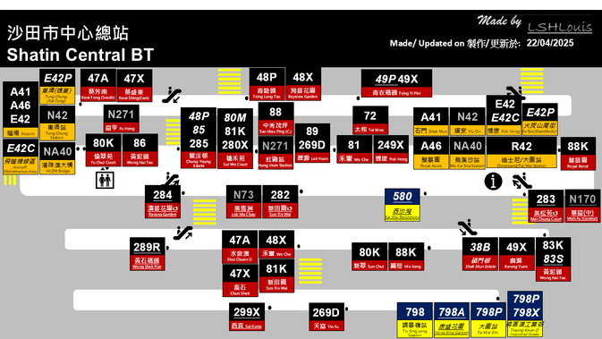 Layout ShaTinCentralBT