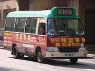 新界專綫小巴810線以偉華中心為總站（2011年1月）
