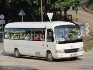 NR29線用車NK7407途經北潭涌