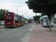 人力車觀光巴士開辦前的站景（2009年10月）