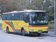 迅達巴士的五十鈴LT134P，準備行走NR17線