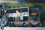 267S線用車ATENU230正駛入青山公路－嶺南段