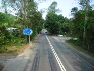 近鹿頸路的一段（2013年10月）