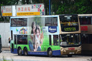 An Enviro500 (ATE) was operating on Route 15